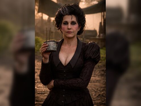 Fake AI Susan Grimshaw from Red Dead Redemption 2 Tit Grab