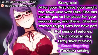 Rize from Tokyo Ghoul shapes her new filthy puppy (Fingering JOI)