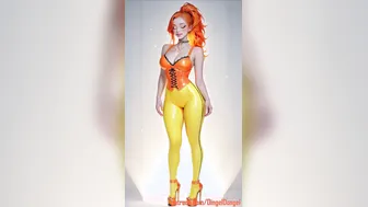 Sexy blowjob in Latex