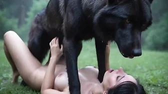 black wolf fucking gorgeous lady