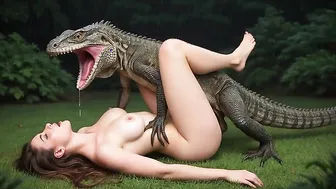 lizard fucking girl