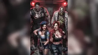 JILL & CLAIRE VS HORNY ZOMBIES: These Rotting Bastards Don’t Want Our Brains… They Want Our Fat Tits, Juicy Asses & Dripping Pussies Instead