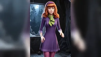 Daphne Blake in the haunted house