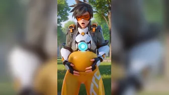 Tracer lose virginity to an Octopus.