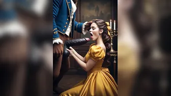 Beast monster and beauty Belle