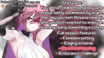 Rosaria from Genshin Impact makes your cock suffer (Edging JOI)