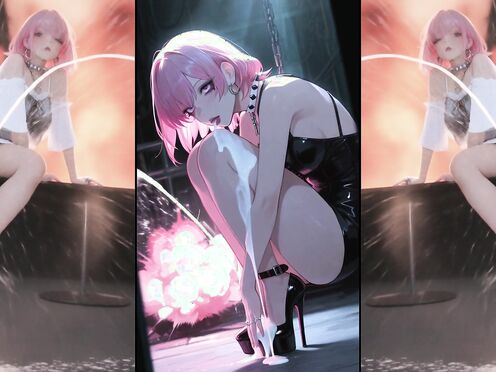 Anime in Ultra High Heels