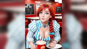This is Wendy she works at Wendy's parts 1-4