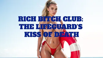 Erotic Audio: Rich Bitch Club: The Lifeguard’s Kiss of Death
