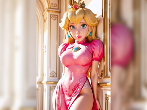 Peach Dancing