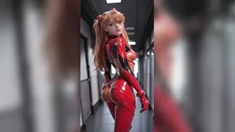 Asuka Langley walk away LTX