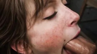 Fake AI Mary-Beth Gaskill from Red Dead Redemption 2 Blowjob and Facial