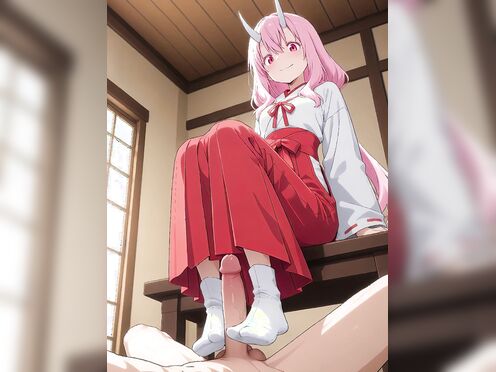 シュナ - Footjob