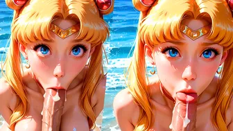 Sailor Moon - Blowjob