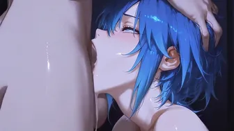 Aqua (Kingdom Hearts) Blowjob