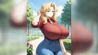 Amber the Blonde Bombshell - Massive Tits