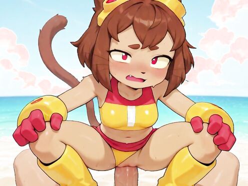 Kit's Beach Ride (PixelPawAI)