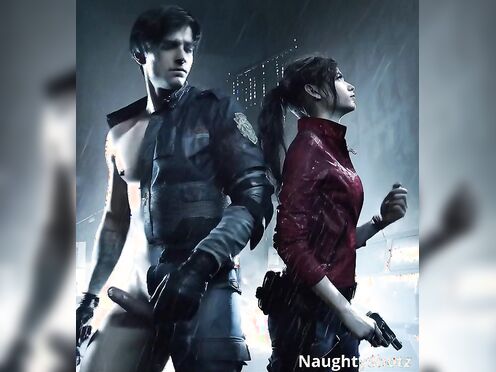 Leon's dick have a mind of it's own.