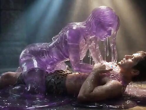 Purple Slime Girl