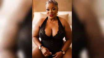 Ebony Auntie offers you some milk
