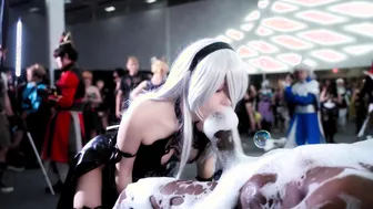 Cosplay Convention Whore Bubble Bath [Zeka NSFW]