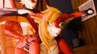 Dragon form behing