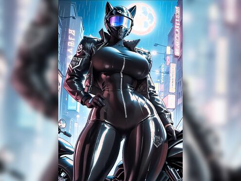 Latex Biker 1