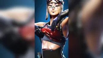 Fake Renegade Raider from Fortnite Reveal AI