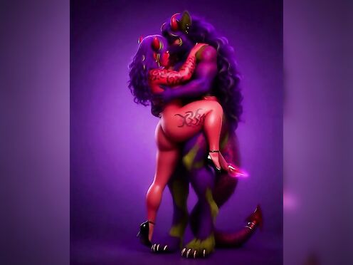 Furry x demon