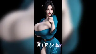 Hanfu with large breasts