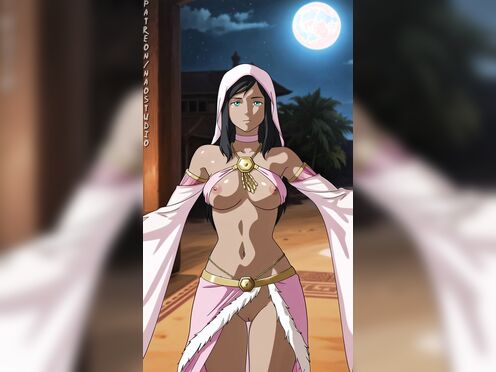 Korra (The Legend of Korra) Belly Dancer with SOUND