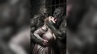 Princess fucked by orcs