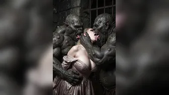 Princess fucked by orcs