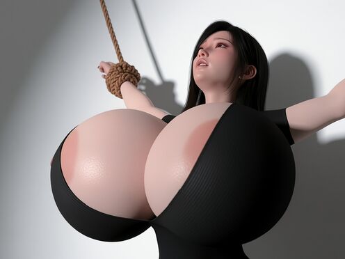 BOUND TIFA LOCKHART HUGE BREAST EXPANSION