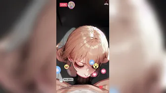 Ashley Sucking Dick on Live Stream