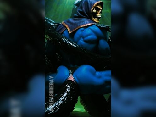 Skeletor destroyed by Giant Tentacles