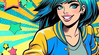 Lucile shows cleavage again