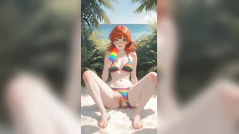 Hot summer days on the beach ????????