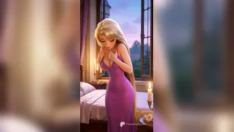 Rapunzel behind closed doors...