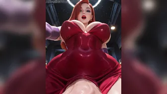 Futa Jessica Rabbit Fucks your mouth POV