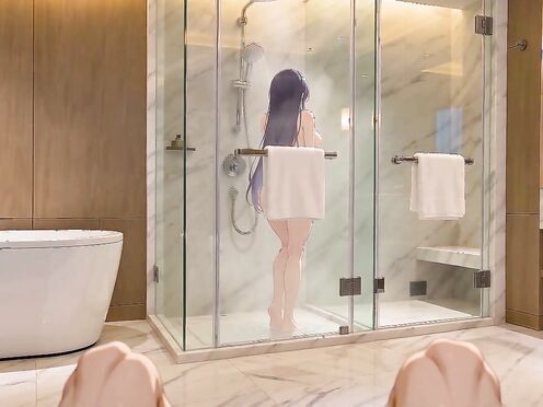 Bathroom fun with big sister Takane | 高嶺お姉ちゃんと楽しい風呂の時間