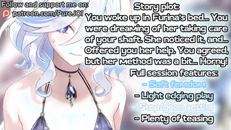 Furina helps you to solve a "morning boner" issue (JOI)