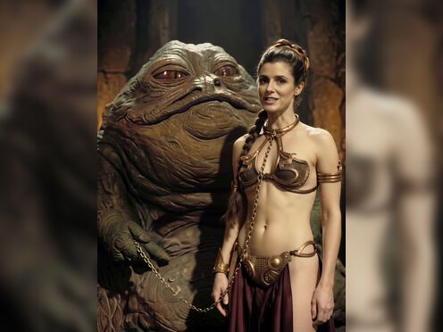 Leia and Jabba (Comedy)
