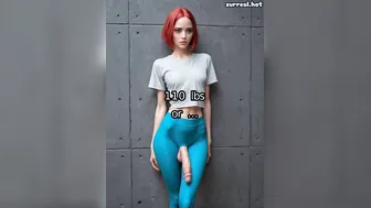 Lewd before and after gym transformation - readhead futa