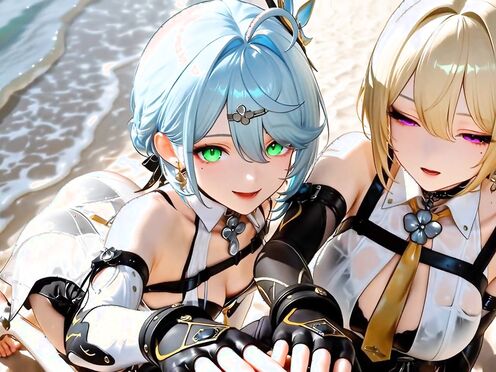 Zenless Zone Zero-A day off at the beach with the ZZZ girls[ShortLoveAI]