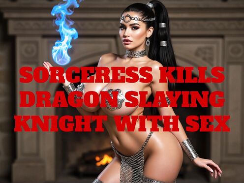 Erotic Audio: Sorceress Kills Dragon Slaying Knight with Sex