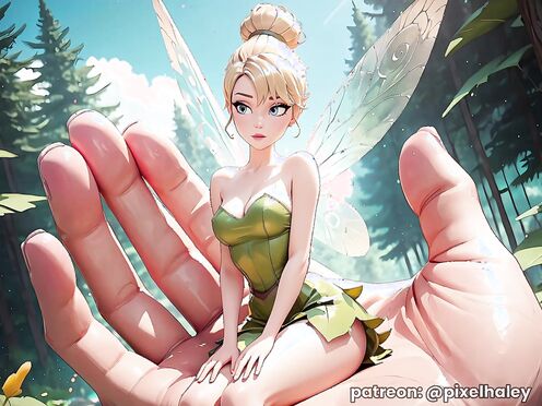 Tiny 19yo Fairy Tinker Bell First Time At-Home Casting - She Shrunk Me