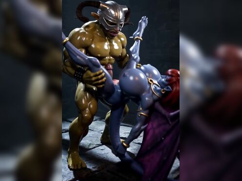 Teasing Demona (work in progress)