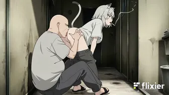 Chainsmoker cat (funny)