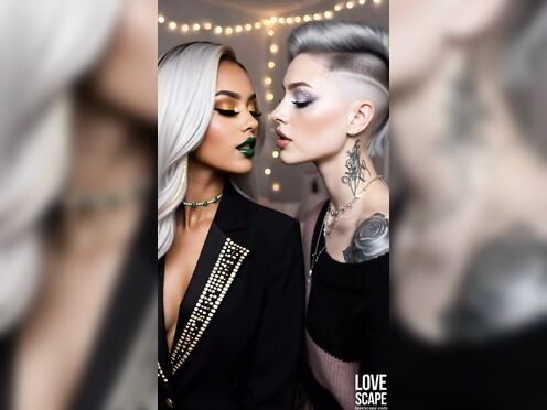 SHE LOVES KISSING